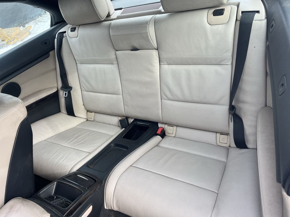 Kanapa tyl tylna  bmw e93 cabrio jasna bezowa skora