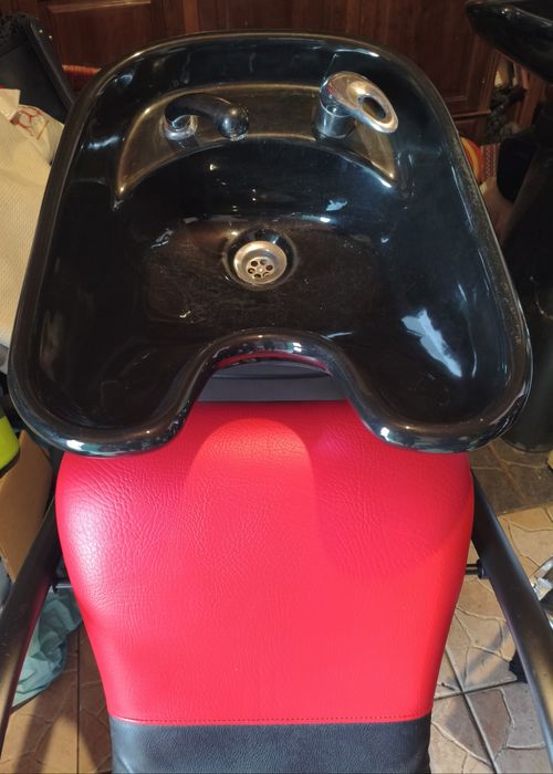 Rampa / Calha de lavagem para Barbearia ou cabeleireiro