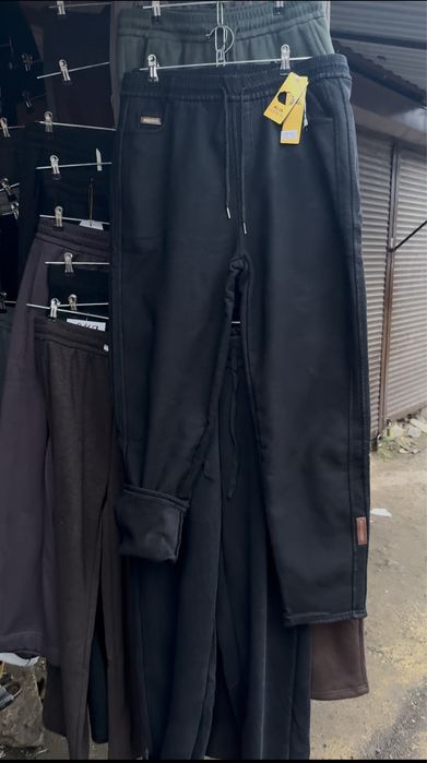 Джегінси стрейчеві на щільному флісі