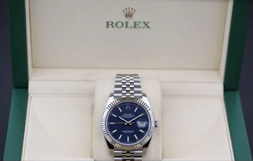 Rolex Datejust 41 Jubilee Blue