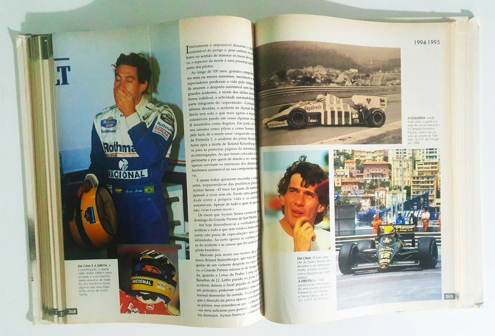 Livros sobre a história da Formula 1