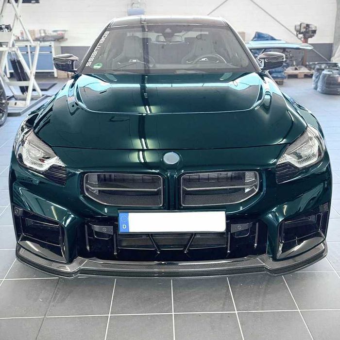 Сплітер губа бампера BMW G87 M2 накладка сплиттер диффузор спойлер