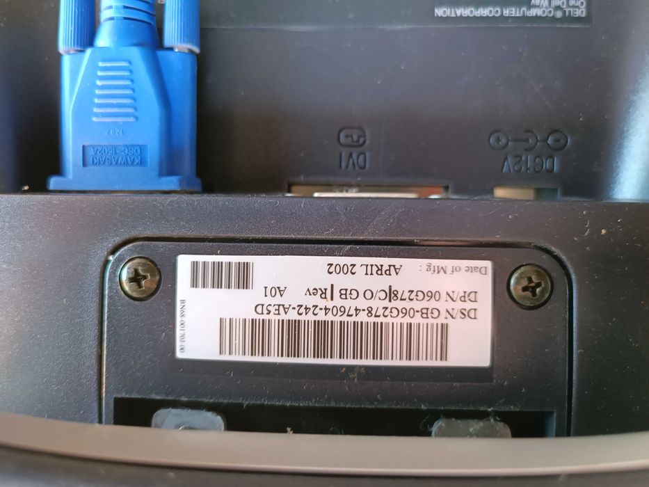 Monitor Dell 15"