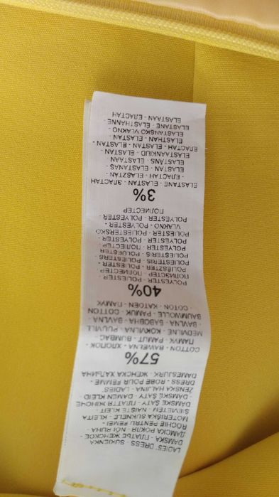 sukienka żółta, dopasowana, 38, MOHITO