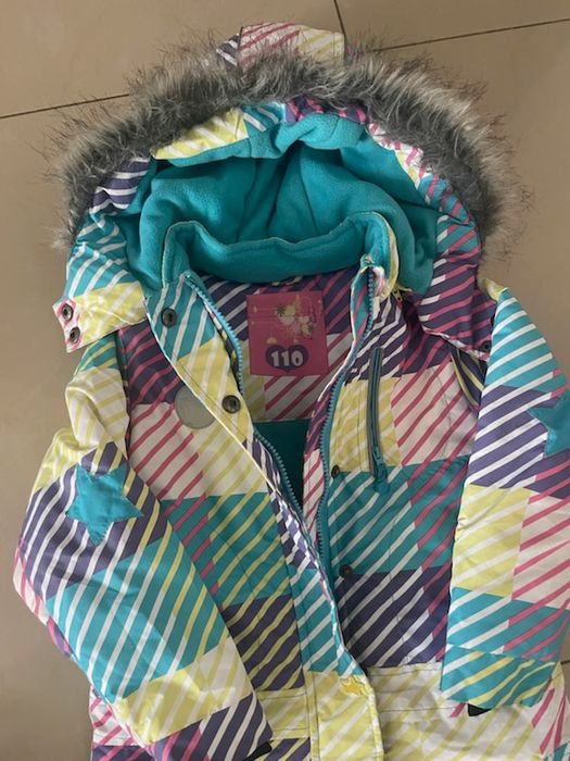 Kombinezon narciarski dla dziewszynki wzrost 110