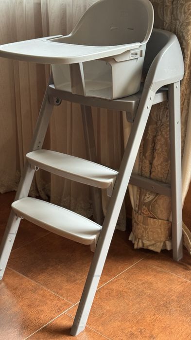 Стільчик для годування 3 в 1 Chicco Crescendo Up, сірий