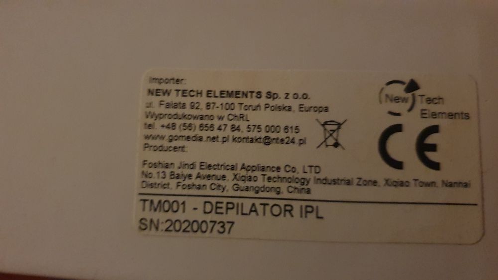 Depilator laserowy -  IPL!