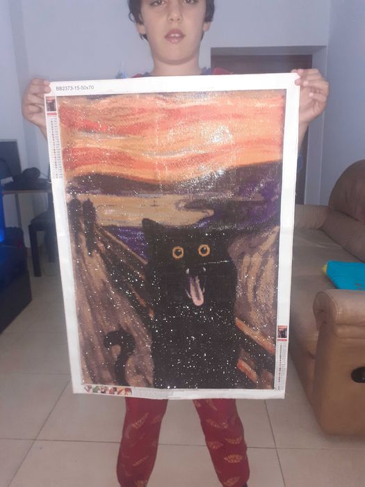 Diamante paint "grito"