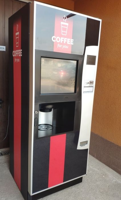 Automat Wittenborg Touch (dotykowy) - ziarno, duże, małe kubki (Necta)