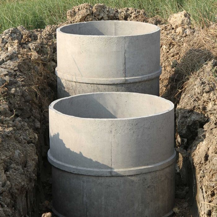 Szambo betonowe Betonowy Zbiornik na Wodę Deszczówkę MONTAŻ