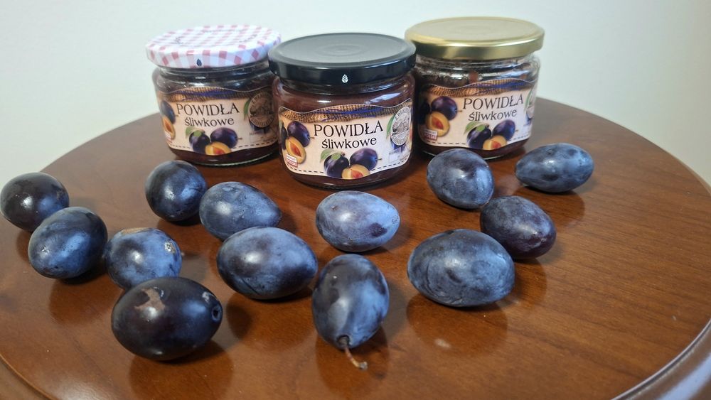 Powidła śliwkowe naturalnie słodkie 330ml + gratis