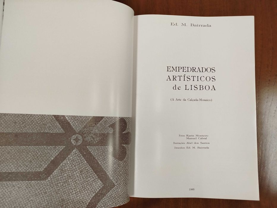 Empedrados Artísticos de Lisboa - Eduardo Martins Bairrada (1985)
