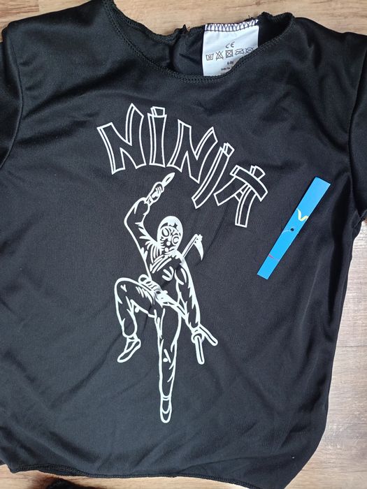 Strój karnawałowy Ninjago rozmiar 6-8 lat nowy bez metki