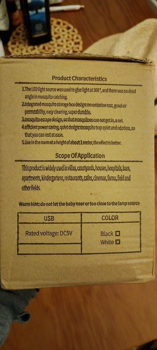 Lámpara para mosquitos