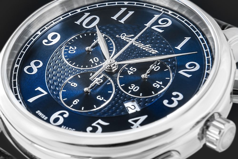 zegarek męski adriatica passion chrono a8256.5225ch + box