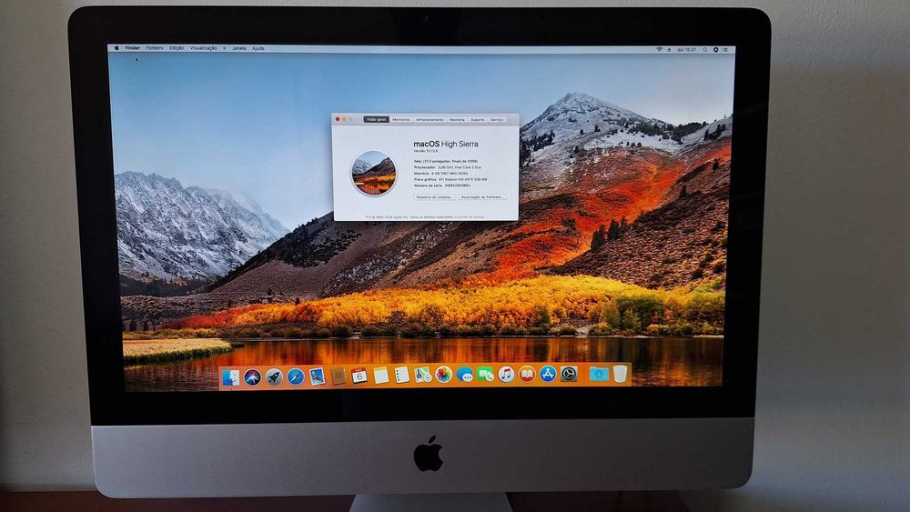 Apple iMac A1311 21.5"- Intel E7600 3.06GHz- 8GB Ram- HDD 1TB