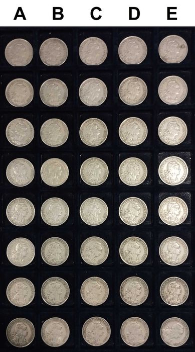 Moedas de 1 Escudo 1927 / 1968