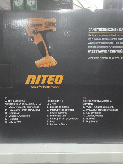 Elektronarzędzia akumulatorowe szlifierka wkretarka młotowIertarka