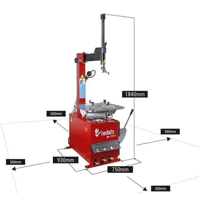 Kit Máquina Desmontadora + Calibradora de Pneus