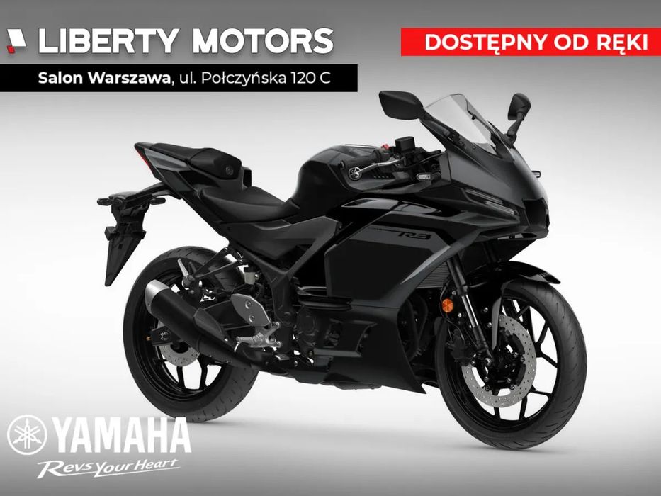 Yamaha R3 Yamaha R3 Model 2025! Euro 5+, ABS, kategoria A2 Dealer WWA!