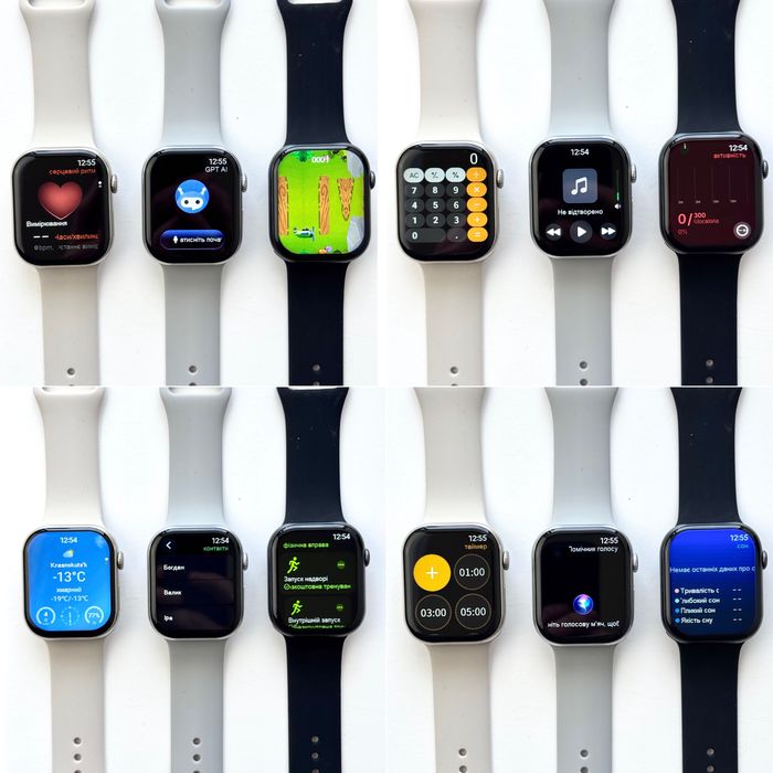 Smart Watch 11 46 мм! Смарт годинник S11, укр мова, функція дзвінка