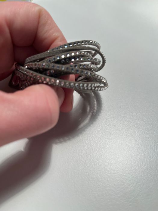 Bransoletka Swarovski srebrna