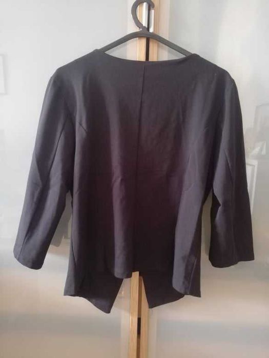 Blazer preto mangas 3/4