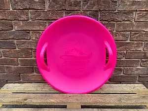 Льодянка тарілка STEEP зимова для снігу Рожева, Голуба