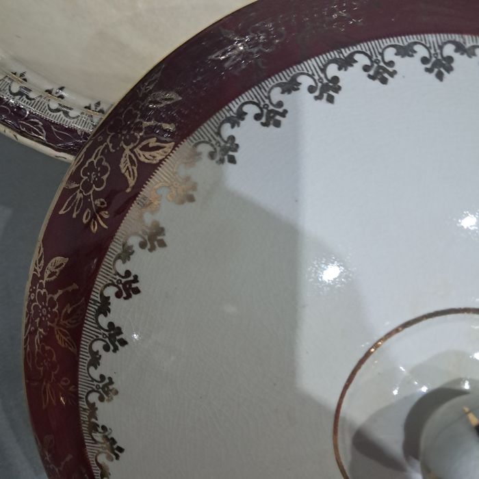 Stary z angielskiej porcelany Meakin półmisek