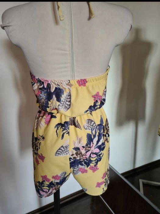 Kombinez letni w kwiatki