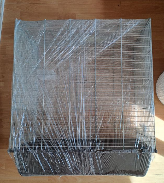 Duża klatka nie składana stan używany