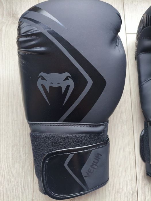 rękawice bokserskie venum contender 2.0 14OZ CZARNE