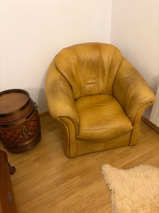 Skórzane fotele wypoczynek