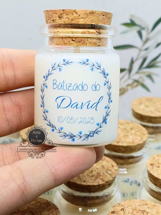 Vela Perfumada Personalizada – Lembrança Única para Momento Especiais