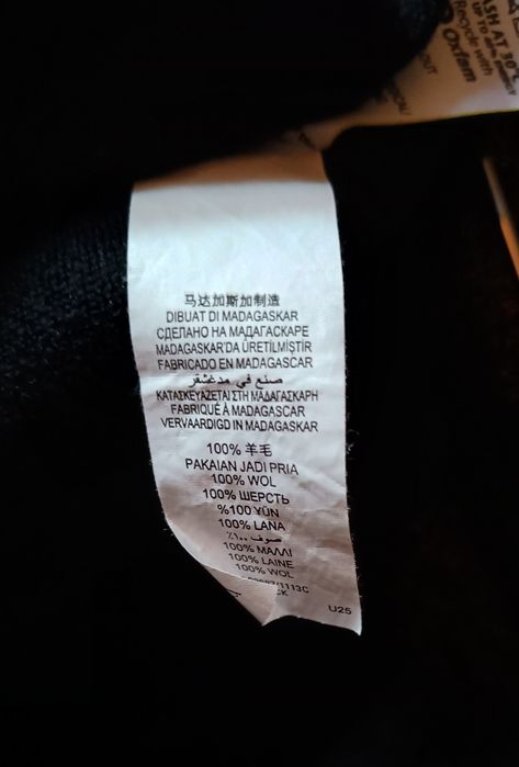 Collezione  Brytyjski męskie sweter, 100% Extrafine Merino, Rozmiar L