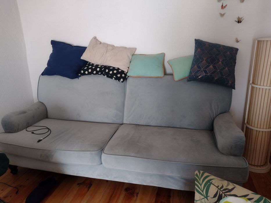 Sofá 3 lugares Conforama