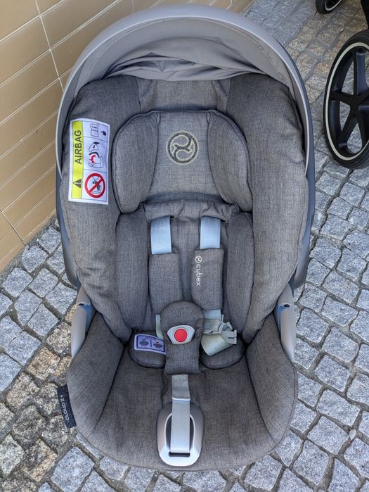 Carrinho Cybex Priam + Ovo Cloud T i-size