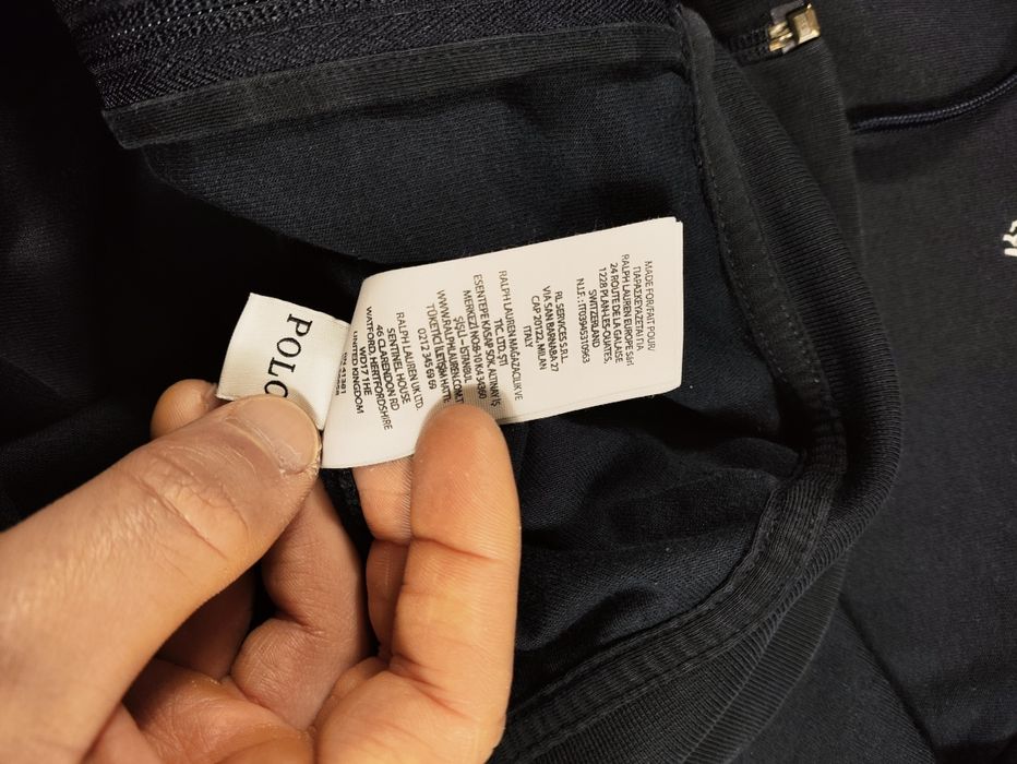 Bluza hoodie zip rozpinana Polo Ralph Lauren