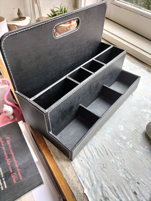 Organizador preto da ikea