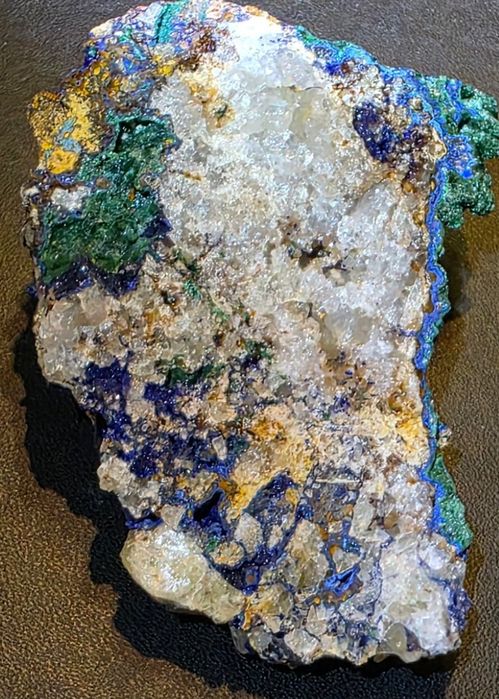 Mineral_Azurite com malaquite