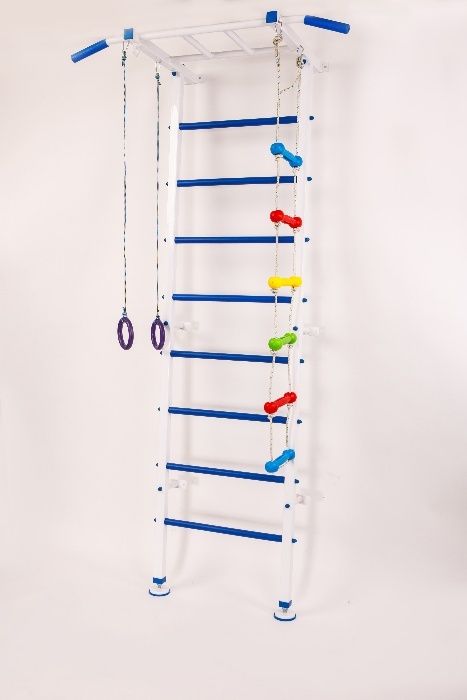 Шведская стенка Вертикаль 6 с детским навесным . шведська стінка