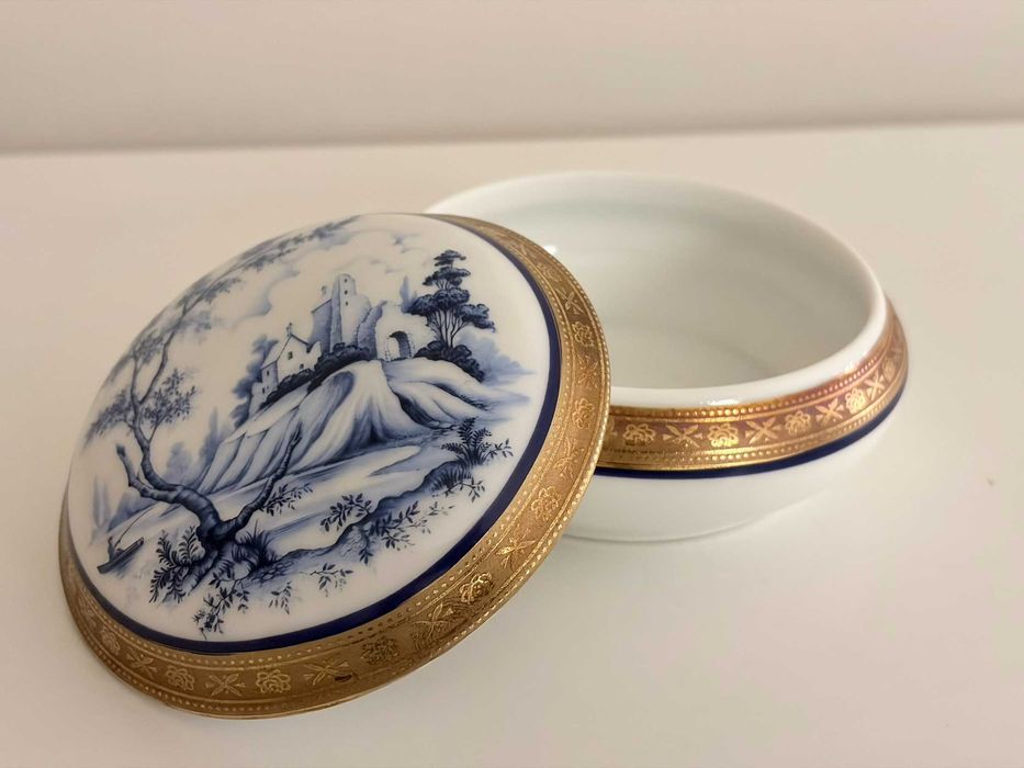 Caixa porcelana Limoges & Florence Italy – 10 cm
