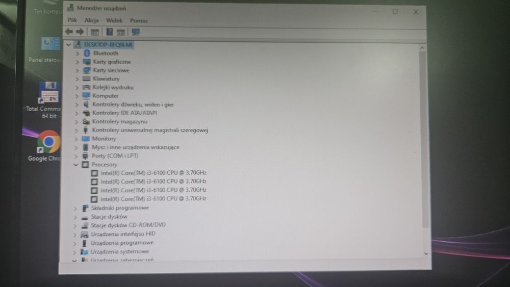 Komputer stacjonarny + Monitor + Głośniki + Klawiatura + Mysz