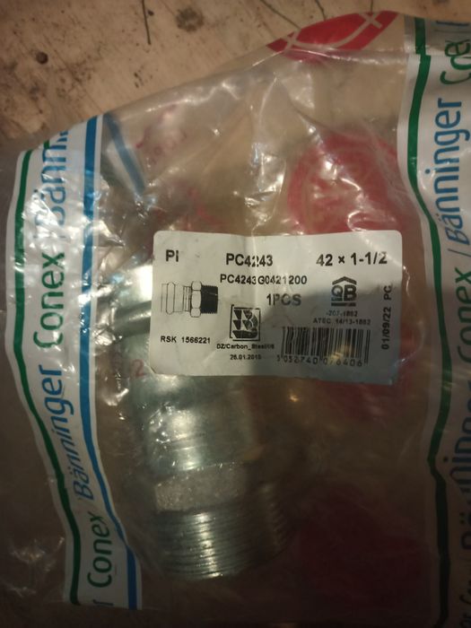 Złączka GZ 42 x 1 1/2" KAN-therm Steel