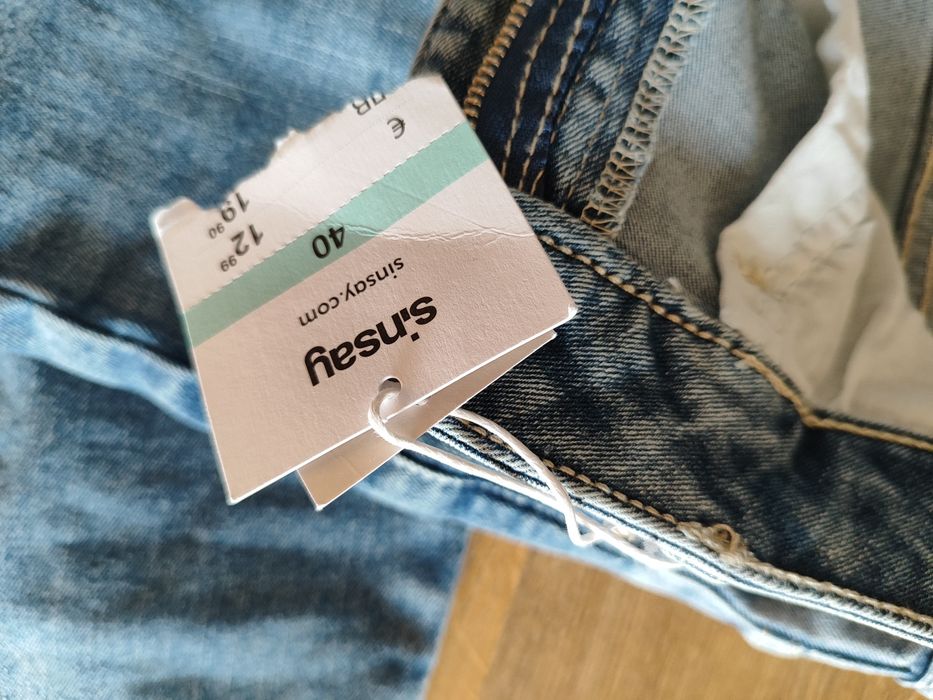 Nowe z metką dżinsy jeansy skinny wysoki stanSinsay r. 40