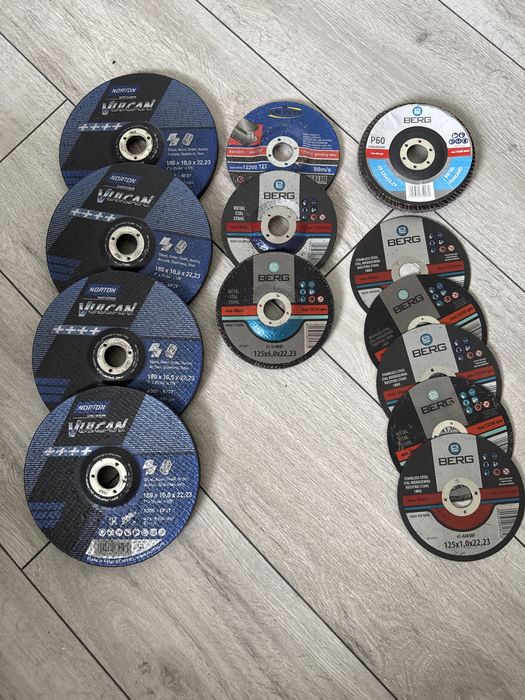Zestaw tarcz do szlifowania i cięcia
