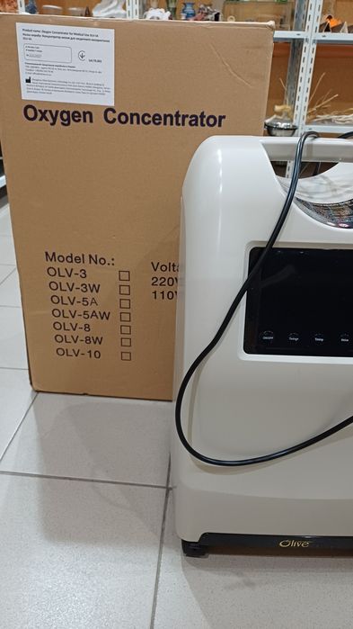 Кисневий концентратор Olive 5L | 1–5 л/хв | До 93% кисню