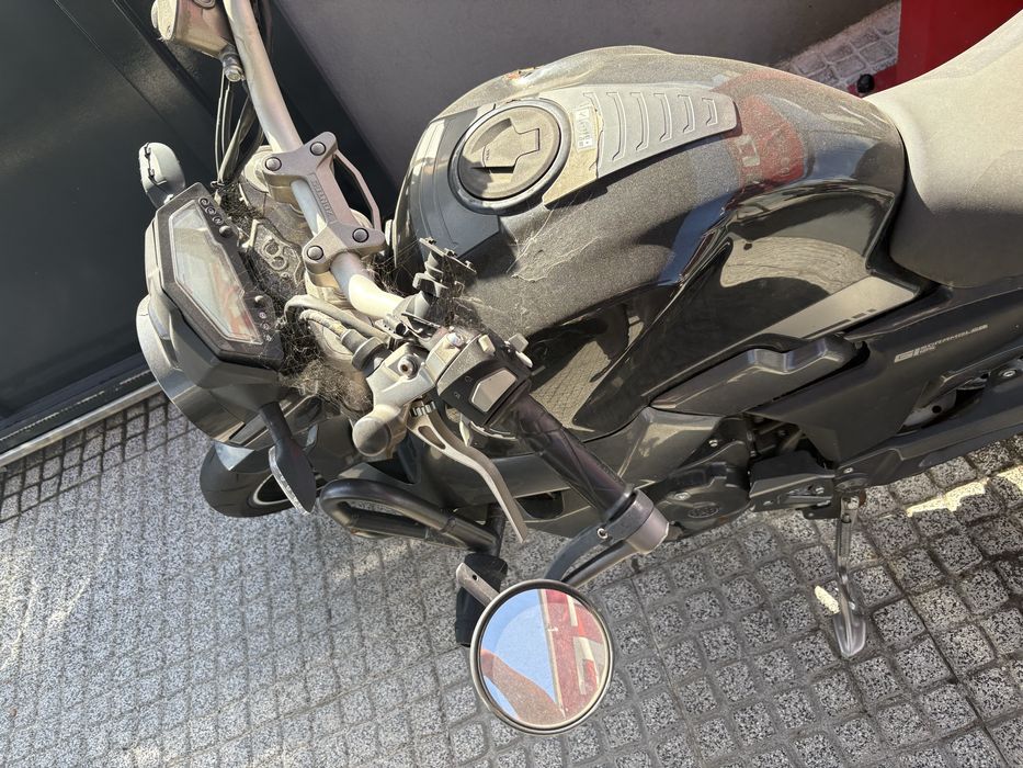 Zontes G1 acidentada ( completa )