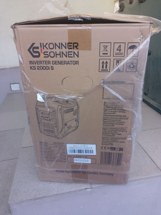 Генератор KONNER  SOHHEN. KS 2000 iS