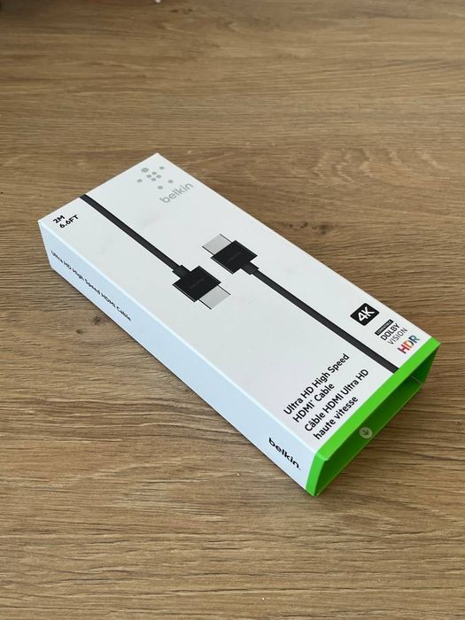 Кабель Belkin UltraHD High Speed 8K/4K HDMI Cable 2m для Apple TV Sony